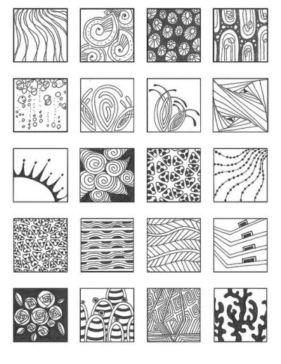 ZENTANGLE PATTERNS noncat 7 | Flickr - Photo Sharing!