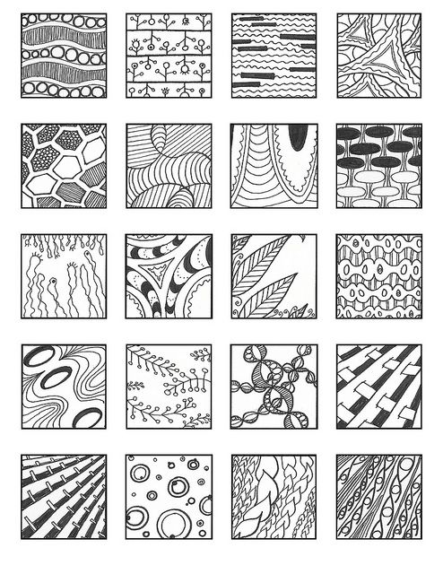 ZENTANGLE PATTERNS noncat 4 | Flickr - Photo Sharing!