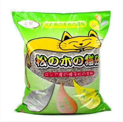 宝尼松木猫砂 除臭猫砂 超强结团天然松木砂 10L 猫咪用品 猫沙