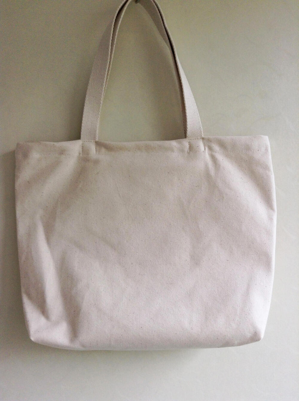 九舞原色横款空白袋定制印图手提单肩帆布袋女包环保袋