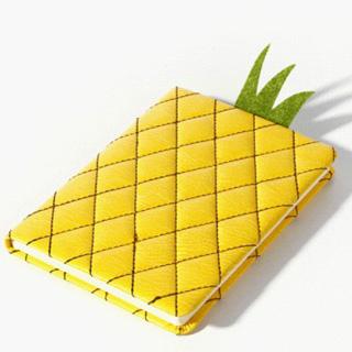 香港Daycraft德格夫水果横线笔记本A6可爱甜美精致礼品菠萝款