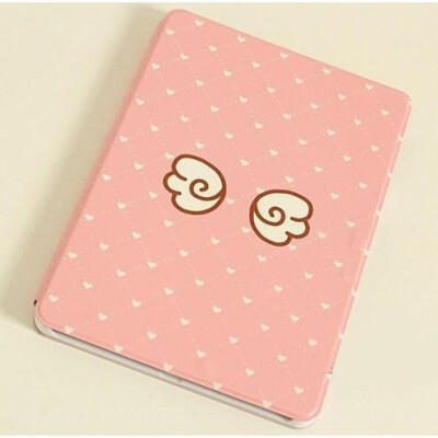 粉红色苹果ipad2345保护套ipadmini12外壳ipadair卡通休眠保护套