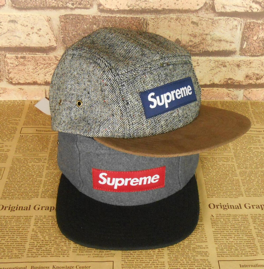 superme帽子 欧美潮牌supreme 5Panel 嘻哈潮帽灯芯绒bboy cap女