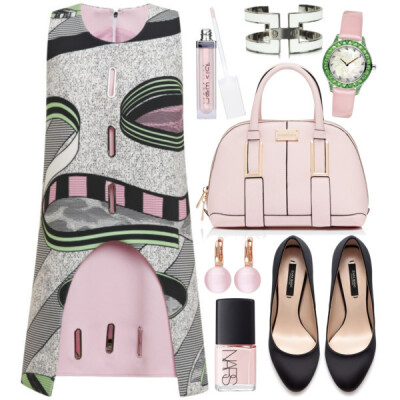 A fashion look from January 2015 featuring dress, zara shoes and bracelet jewelry. Browse and shop related looks.