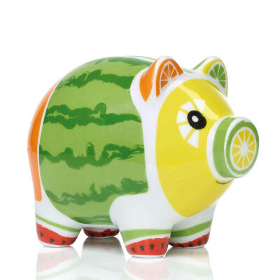 德国Ritzenhoff Mini Piggy Bank 存钱罐 储蓄罐6.6X7.5X10cm