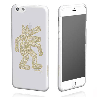 日本Keith Haring苹果iPhone6潮流时尚图案透明手机壳保护套