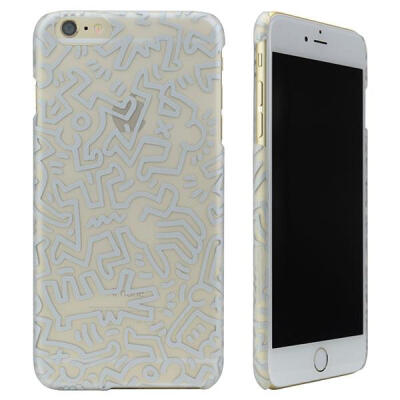 日本Keith Haring苹果iPhone6 plus潮流时尚图案手机壳保护套