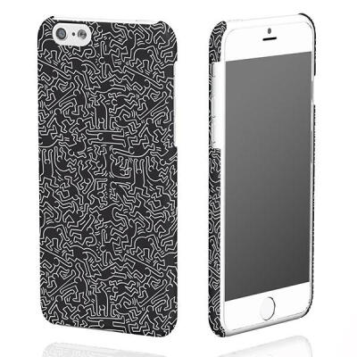 日本Keith Haring苹果iPhone6艺术潮流时尚图案手机壳保护套