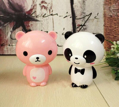 节日礼物 轻松熊储蓄罐 创意储钱罐 卡通可爱小猪存钱罐 开学礼品