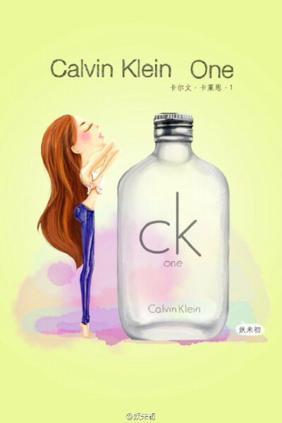 #闻香识女人# Calvin Klein，One， 卡文克莱，1. @妖未初