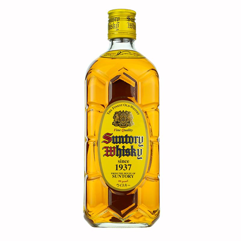 洋酒三得利角瓶威士忌 SUNTORY WHISKY 1937 40% 700ml