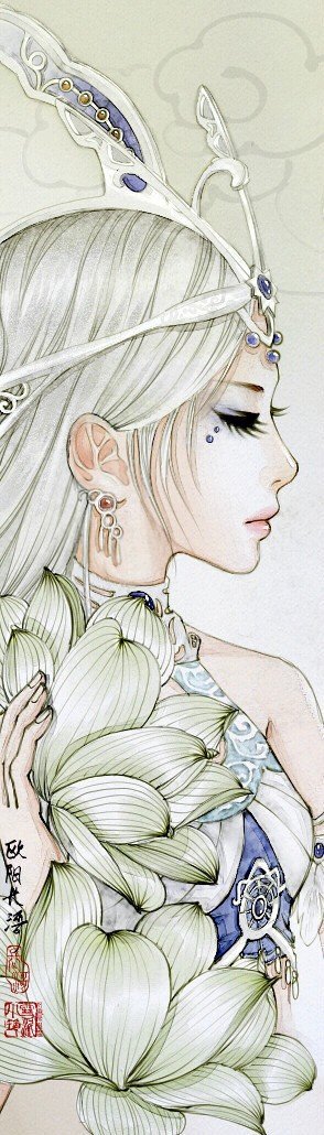 《秦时明月》精美玩家手绘