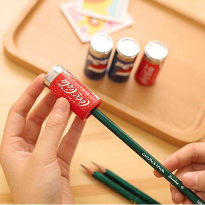 笔笔酷★韩国款文具创意两用可乐饮料造型卷笔刀+橡皮擦学生奖品