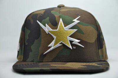 HALL OF FAME BOLTS 闪电 星星 SNAPBACK 迷彩