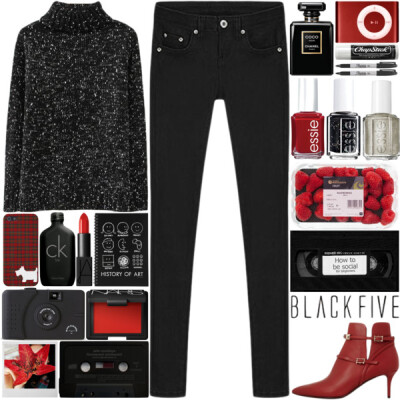 A fashion look from January 2015 featuring slim fit shirts, studded shoes and nars cosmetics. Browse and shop related looks.