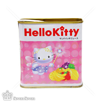 HELLO KITTY 铁盒装果汁软糖 进口零食 漫品动漫零食店 进口零食 零食店