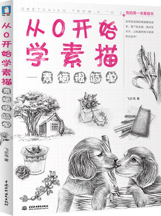 正版包邮 从0开始学素描 艺术绘画 手绘美术书籍 美术绘画入门专业教材 素描入门学习书籍 青年画家 飞乐鸟出品