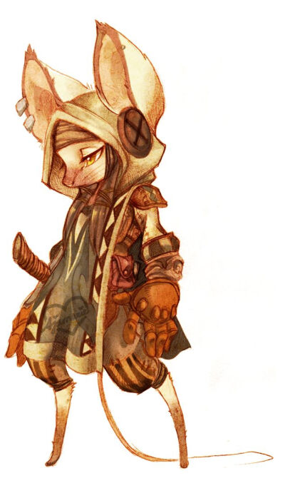 .: The Thief :. by ~pollo-chan Reminds me of Guild Wars 2