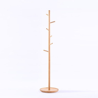 衣帽架|实木可拆装|落地实木挂衣架子|门厅卧室|时尚创意简易