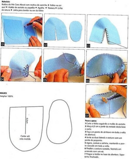 【9种婴儿鞋DIY】亲手做给宝贝的第一双鞋，满满的都是爱~