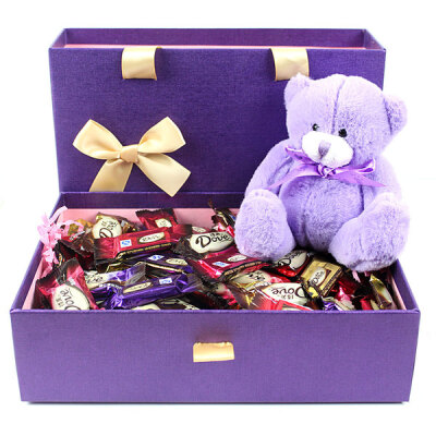 全国包邮 德芙巧克力礼盒装 节日情人节礼物生日送女友