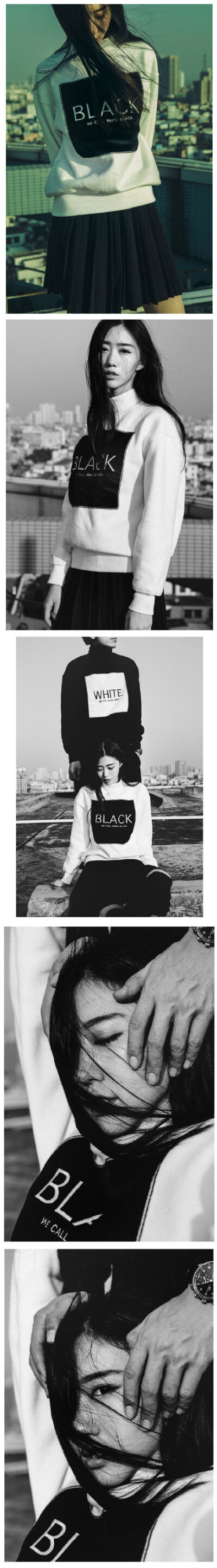 「WE CALL BLACK WHITE. 」——我們，顛倒黑白。