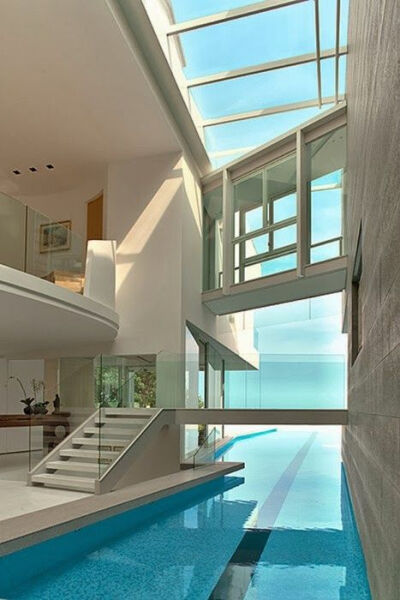 Modern Architecture. - Modern Pool Idea.