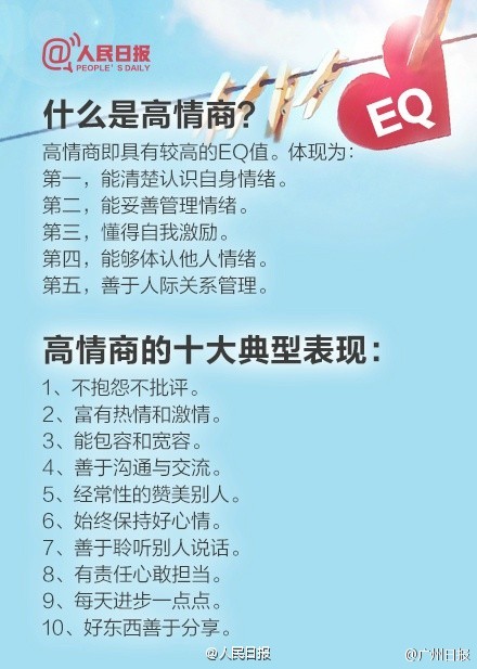 【提升情商的40种方法，你值得拥有！】高智商未必能让你名利双收，但高情商却能让你活得更愉快美好。情商高低，决定着一个人能不能做自己情绪的主人，也在很大程度上决定成就的大小。40种方法教你提高情商：学会自我激励、体谅他人情绪、做成熟主动的聆听者……