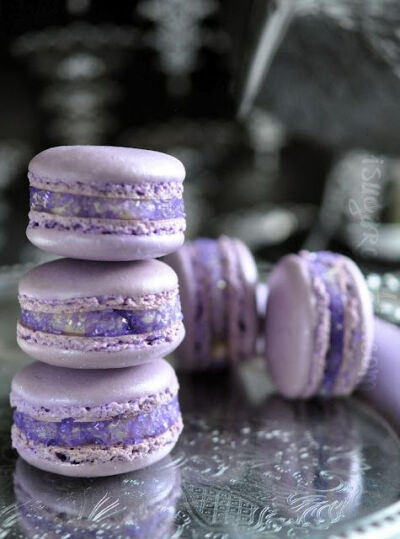 Lavander Rose French Macarons