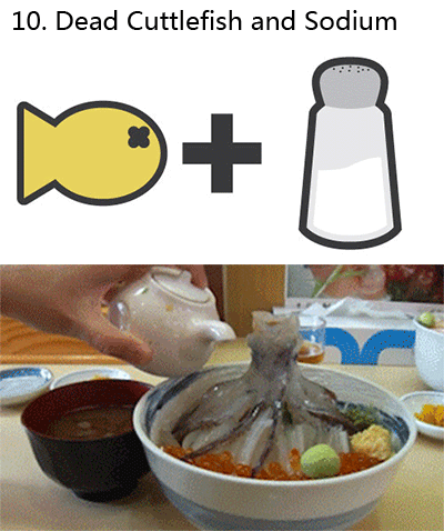 有趣的化学——10.死乌贼+钠（盐啦，看瓶子也知道）大哥，我读书少你表骗我，这是化学么，肿么觉得是生物捏？