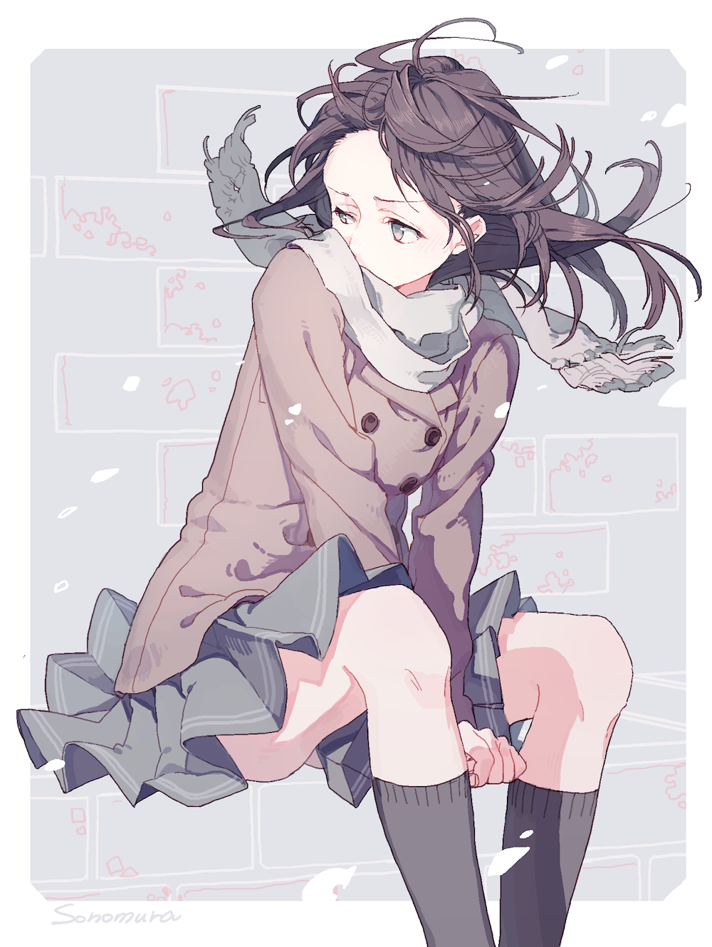 winter | むらむら [pixiv] http://www.pixiv.net/member_illust.php?mode=medium&amp;amp;illust_id=48229930