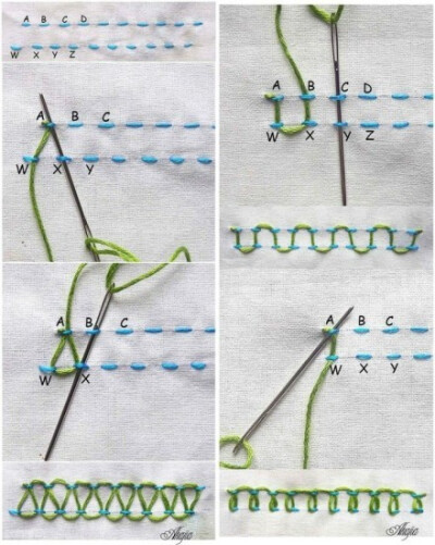 【十几款刺绣针法】你学会了吗？