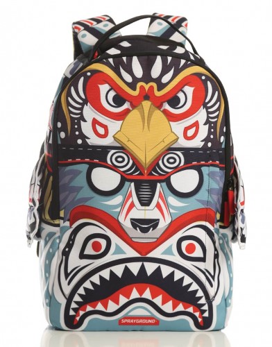 【正品现货】美国正品 Sprayground 图腾翅膀 双肩背书包电脑包