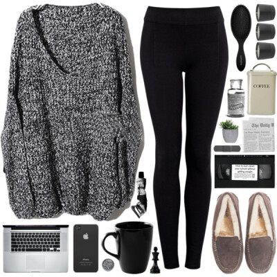 A fashion look from February 2014 featuring long sleeve sweaters, henley shirt and black pants. Browse and shop related looks.