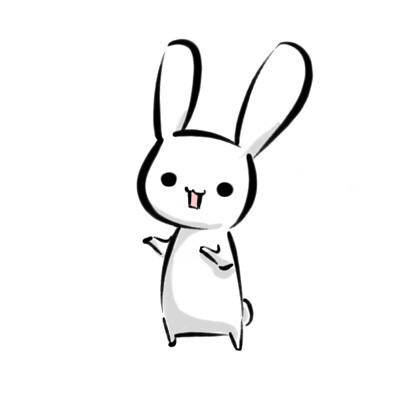 分享一组萌物兔纸头像，小伙伴们酷来收了这只兔纸(づ￣ 3￣)づ...by lagopusのんびりO长耳朵兔子