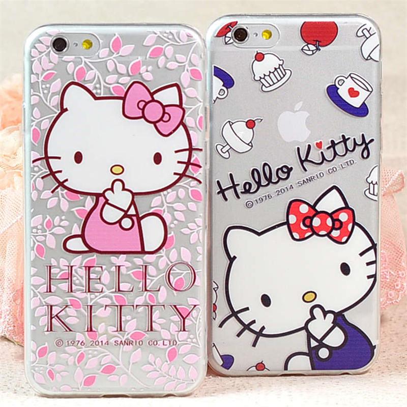 最枫叶kitty苹果软硅胶手机壳iphone6plus手机套6+外壳4.7寸