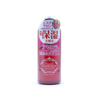 日本COSME大赏 ESTHE DEW 樱桃精华 高保湿化妆水 红水 500ml