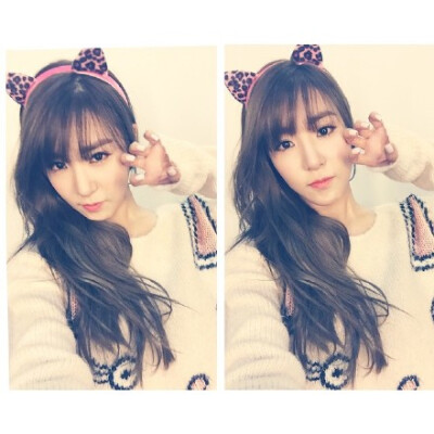 【圖片】150127 #少女时代# 帕尼 instagram 第三次更新 xolovestephi meow ?? #ohboy magazine feb 2015 原圖:O网页链接