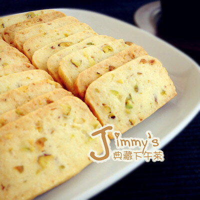 【Jimmy烘培】{香草开心果曲奇健康无添加纯手工饼干零食美食}YIN