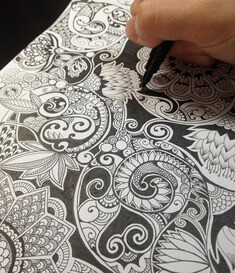 zentangle inspired art