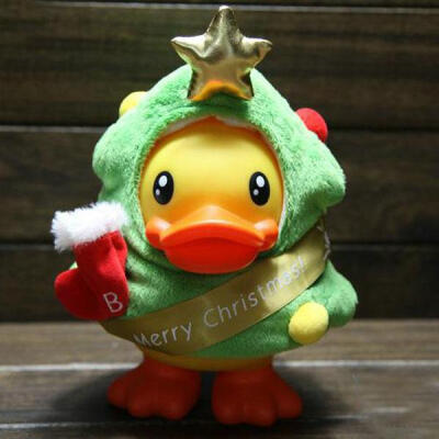 圣诞节礼物semk创意B.Duck小鸭子圣诞树储钱钱箱存钱 储蓄罐bduck