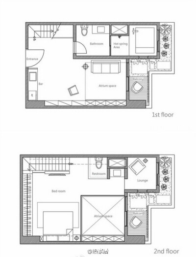 63平米的简约北欧风loft两居室~