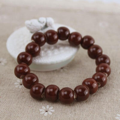 景德镇陶瓷首饰品 手工串珠手 咖啡森女饰品系列 送闺蜜礼品