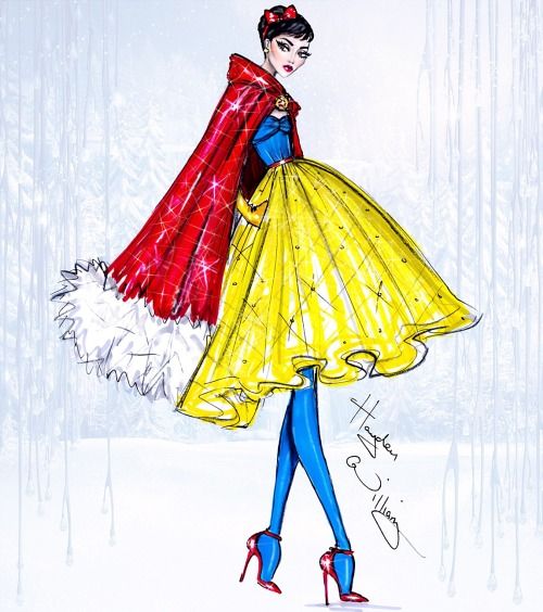 Disney Divas ‘Holiday’ collection by Hayden Williams: Snow White