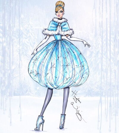 Disney Divas ‘Holiday’ collection by Hayden Williams: Cinderella