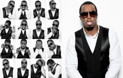 P. Diddy for VS 老爹不像是在吹牛，像是在用黑超扮酷！