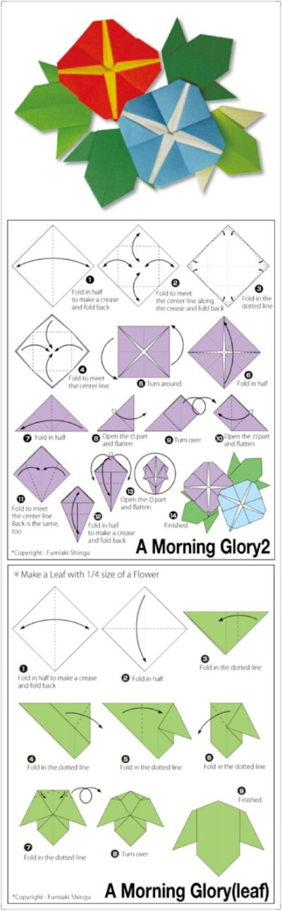 【折纸教程】大家一起来动手吧！过程很详细。