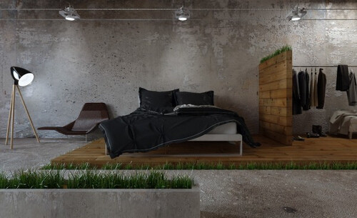 粗犷工业风loft住宅设计(好设计分享,来源:互联网)