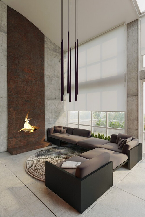 粗犷工业风loft住宅设计(好设计分享,来源:互联网)