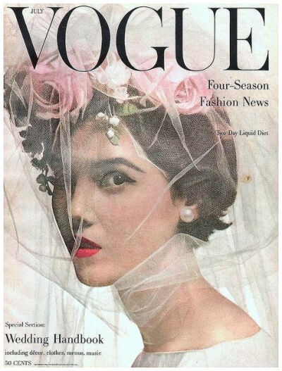 Patsy Shally in make-up &amp;quot;The Ivory Look&amp;quot; by Germaine Monteil, cover by Irving Penn, Vogue, July 1, 1956 | Flickr : partage de photos !